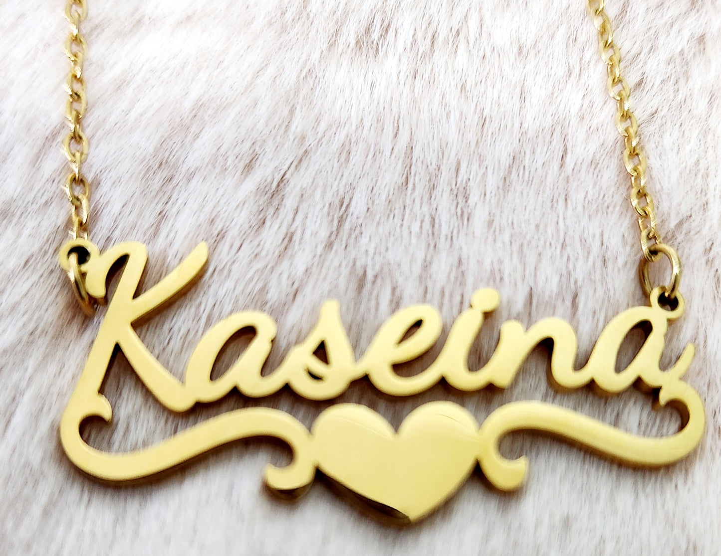 Custom-made Personalised Name Pendant (37-50mm x 15mm)