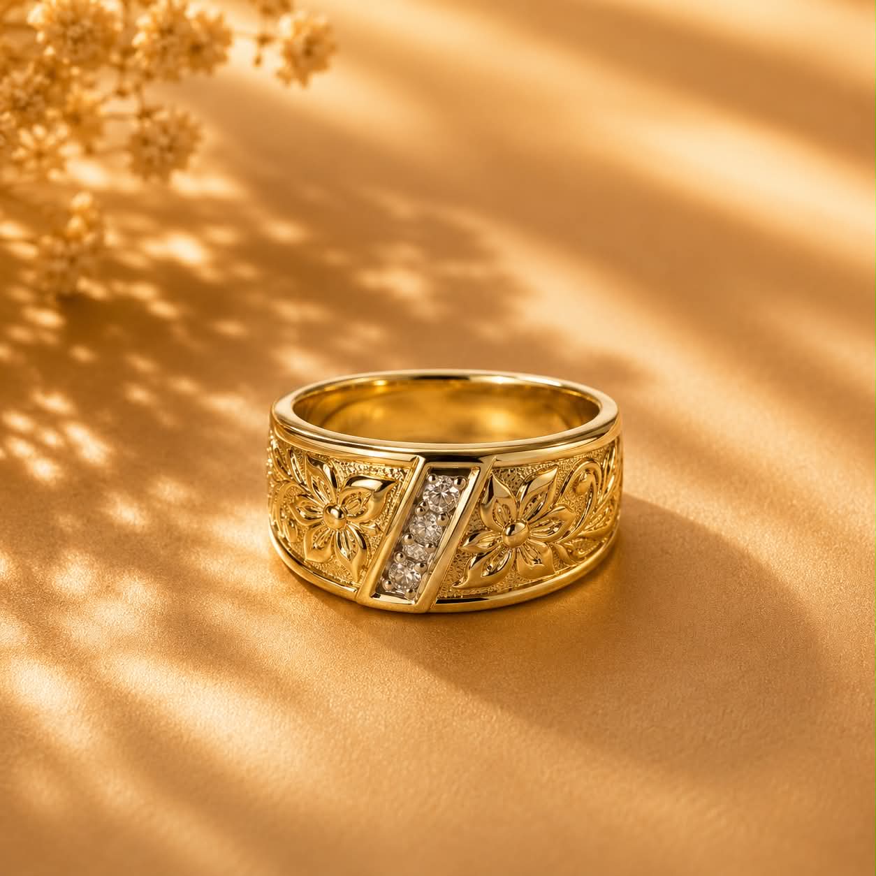 GOLD DESIGN RING