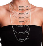 TERIANA – Custom Personalised Necklace with 3 Natural Black Pearls