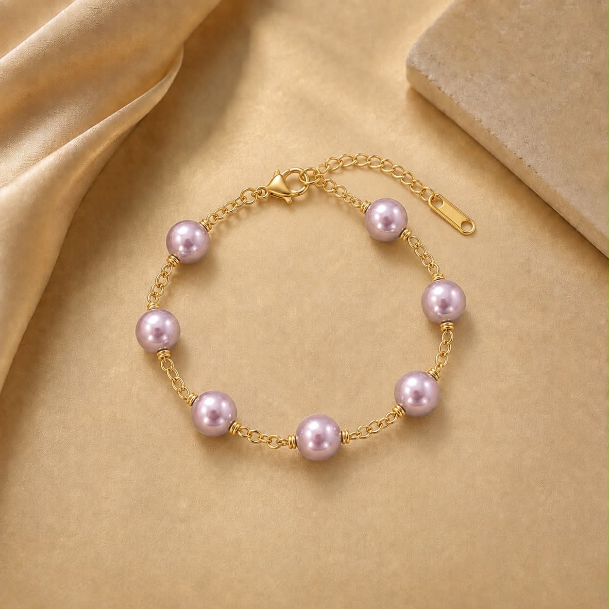 ✨ Light Purple Pearl Bracelet ✨