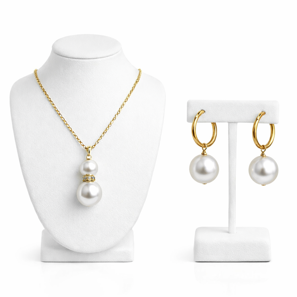 Classic White Pearl Glow Set