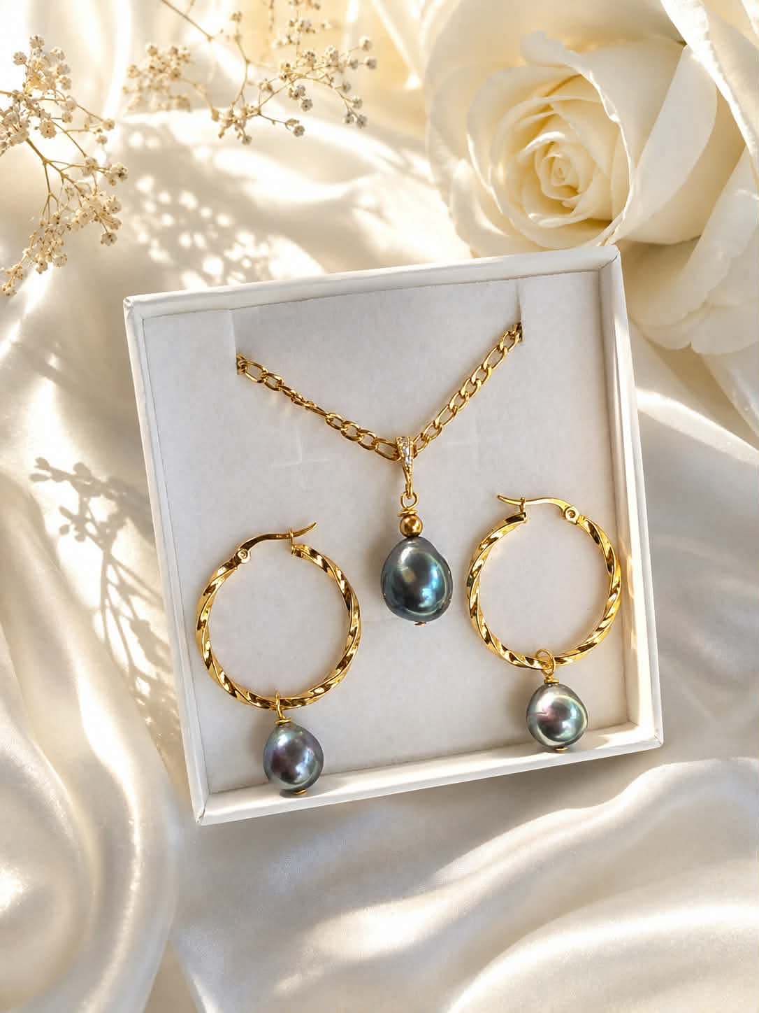 Tahitian Pearl Set