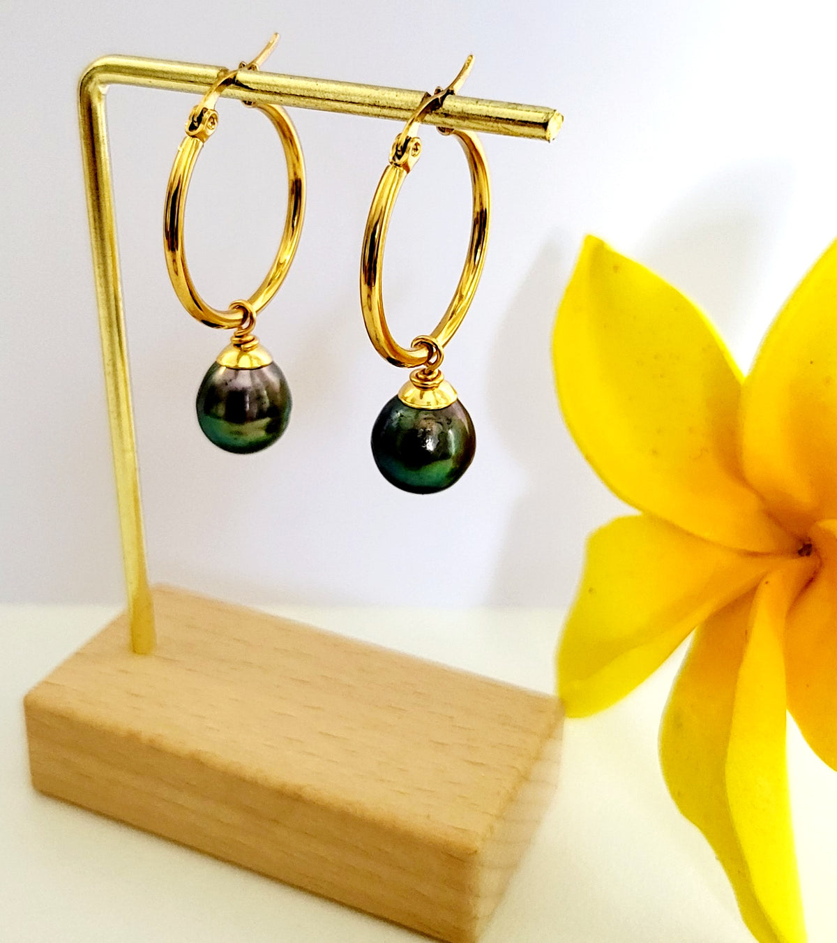 Leilani - Genuine Natural Pearl Earrings (10-14mm)