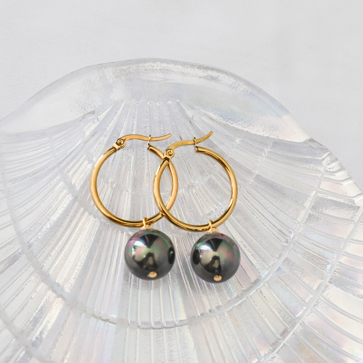 Marita - New Gold-Filled Gorgeous Tahitian Blending with Swarovski Pearl Set