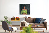 Tiana - Tropical Original Acrylic on Canvas Painting (61cm x 61cm)