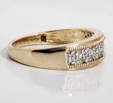 9 crts Solid Gold Ring