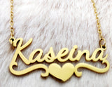 Custom-made Personalised Name Pendant (37-50mm x 15mm)