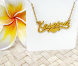 Custom-made Personalised Name Pendant (37-50mm x 15mm)