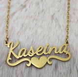 Custom-made Personalised Name Pendant (37-50mm x 15mm)