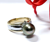 Authentic Tahitian Pearl Ring