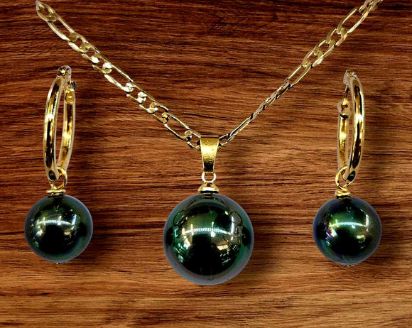 Premium Shell Pearl Set