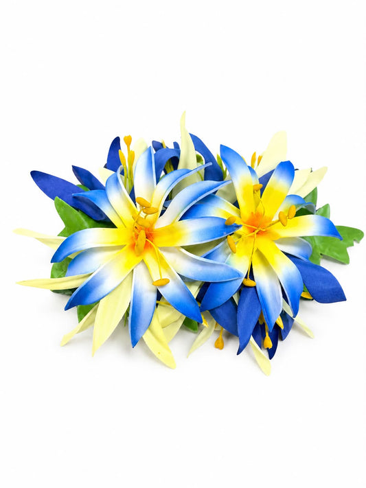 Ocean Breeze Lily Flower Clip