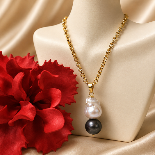 Natural Premium Baroque Pearls Necklace