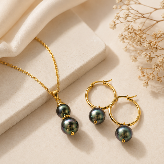 Island Moon Pearl Set