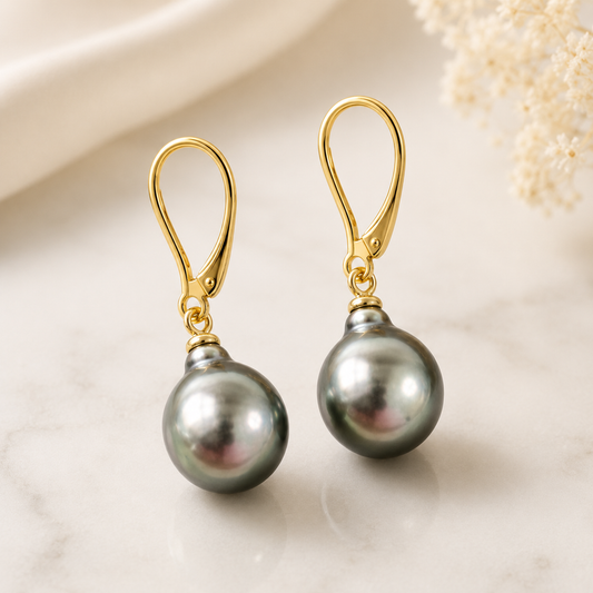 Tahitian Pearl Earrings
