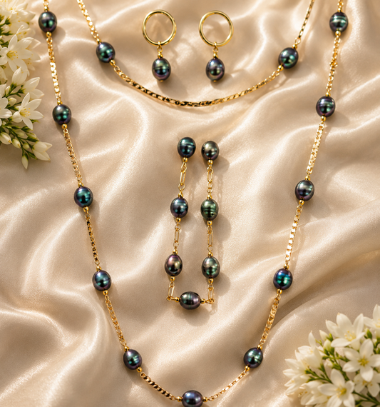 Leilani - Multiple Pearls Set "Rare Beauty Endless Found"