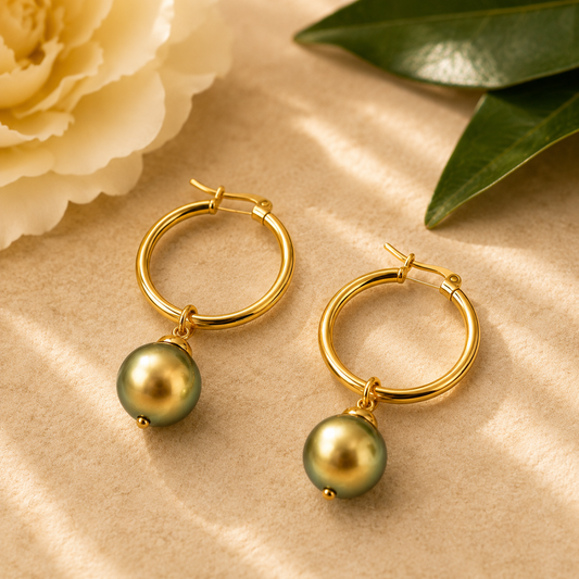 Multiple Colour Variety of Swarovski Pearl Earrings