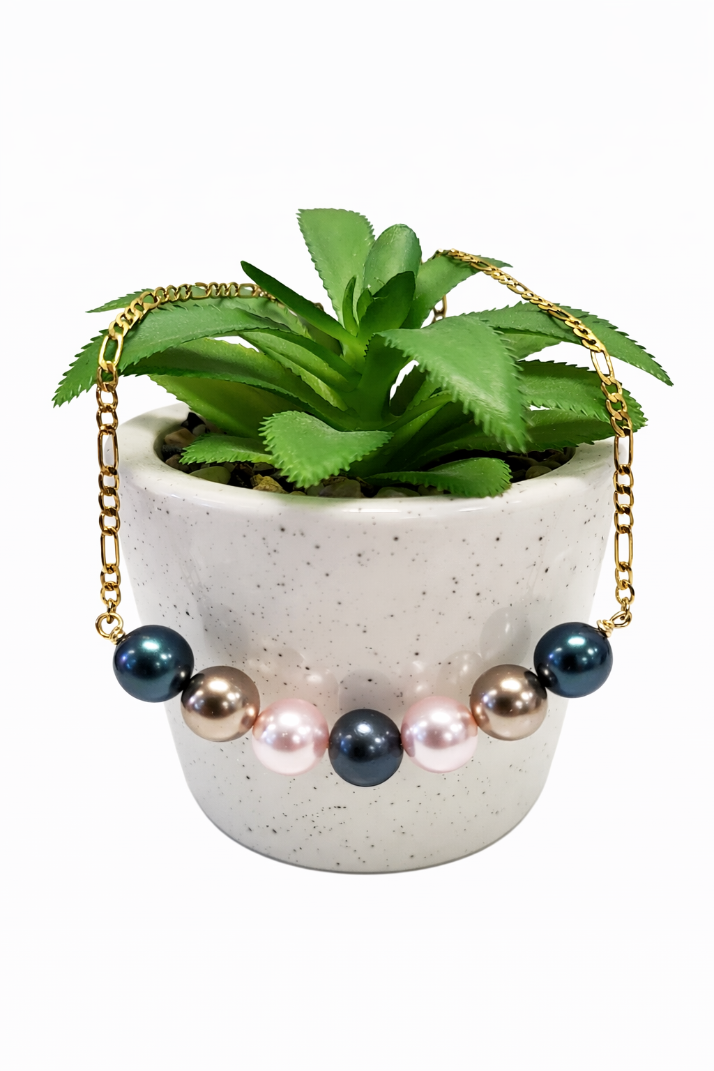 MEINA - 7 Premium Colourful Custom-Made Swarovski Pearl Set