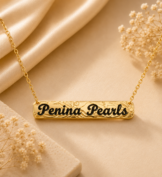 Your Name, Your Style – Horizontal Necklace