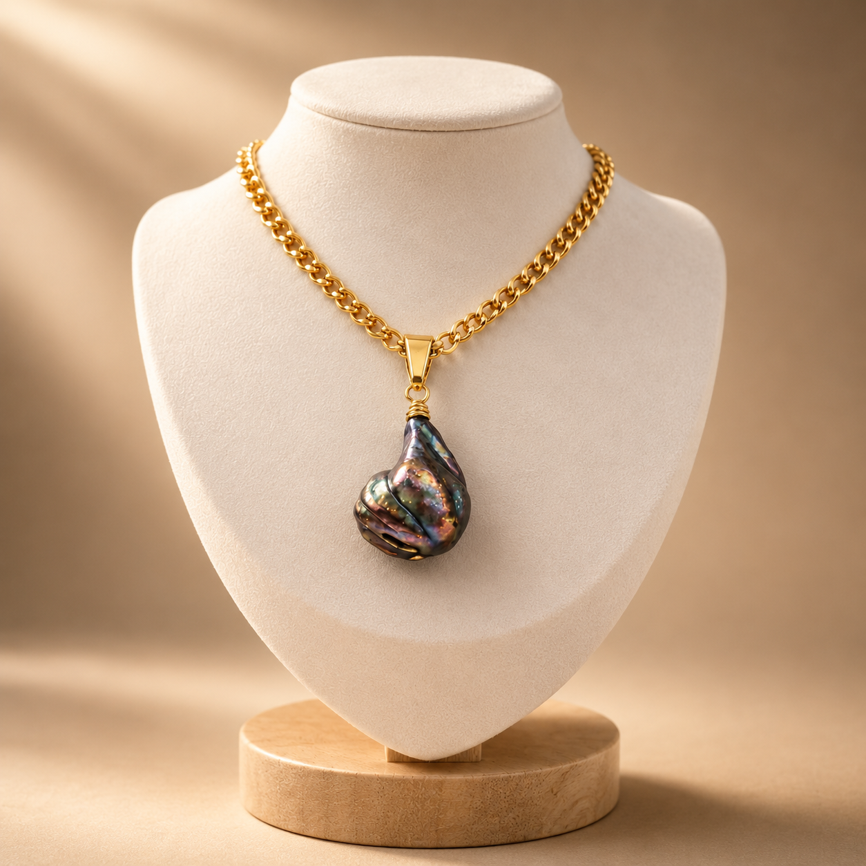Larrisa - Unique Baroque Pearl Necklace