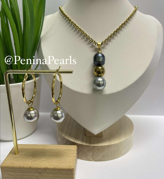 Seraphia - Triple Pearl Set