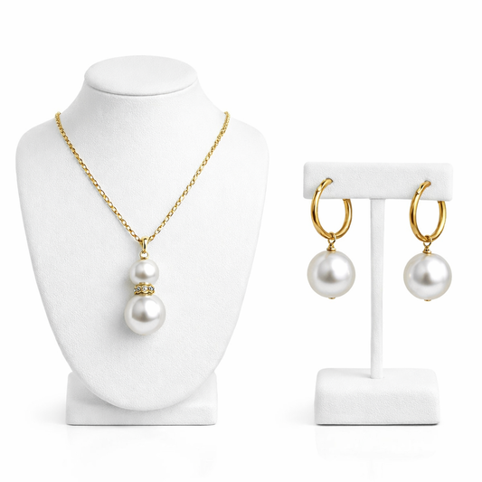 Classic White Pearl Glow Set