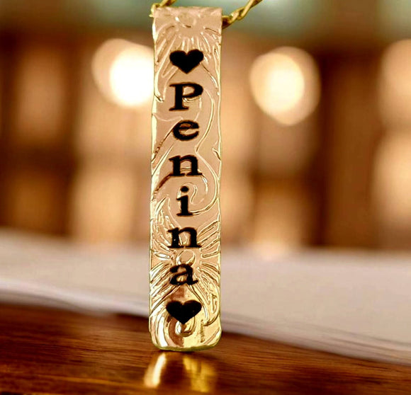 Unique Personalised Pendant, Made Just for You