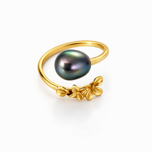 TAHITIAN PEARL RING - Waterproof