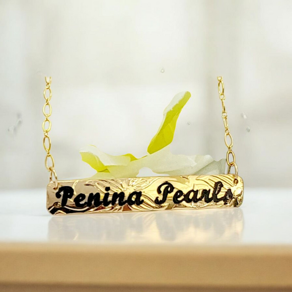 Your Name, Your Style – Horizontal Necklace