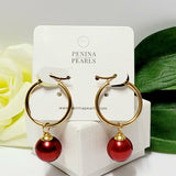 Multiple Colour Variety of Swarovski Pearl Earrings