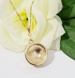 New ARRIVAL! TANOA GOLD Pendant Necklace with Solid 14k Gold-Filled Chain