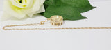 New ARRIVAL! TANOA GOLD Pendant Necklace with Solid 14k Gold-Filled Chain