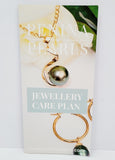 CALYN - Champagne Premium Swarovski Pearl Set