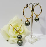 TAIMANE - New Gold-Filled Gorgeous Duo Swarovski Pearl Set!