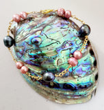 LORELEI - Tahitian x pink baroque shaped pearl bracelet