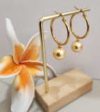 TRALYN - Yellow Gold Premium Swarovski Pearl Set