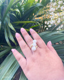 MAHINA RINGS - MULTICOLOUR VARIETY - Premium 3 Shell Pearl Ring