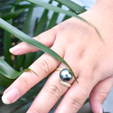 TEORA - A-GRADE TAHITIAN PEARL RING