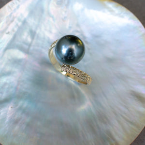 TEORA - A-GRADE TAHITIAN PEARL RING