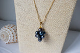 GABRIELLA NECKLACE - Grape Clustered Pearl Necklace