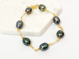 Leilani - (10-14mm) Genuine Tahitian Pearl Bracelet