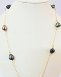 MAIA - Stunning Natural Baroque Pearl Necklace