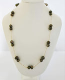 Natural Baroque Freshwater Multiple Pearl Necklace (Double Pearl Style)