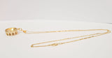 New ARRIVAL! TANOA GOLD Pendant Necklace with Solid 14k Gold-Filled Chain