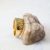 ALOHA-Polynesian Tribal Design Ring