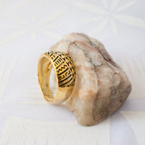 ALOHA-Polynesian Tribal Design Ring