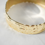 Sinavai - Solid Gold-filled Hawaiian Engraved Bangle