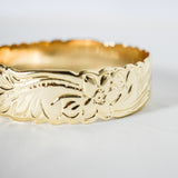 Sinavai - Solid Gold-filled Hawaiian Engraved Bangle