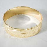 Sinavai - Solid Gold-filled Hawaiian Engraved Bangle