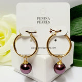 Multiple Colour Variety of Swarovski Pearl Earrings